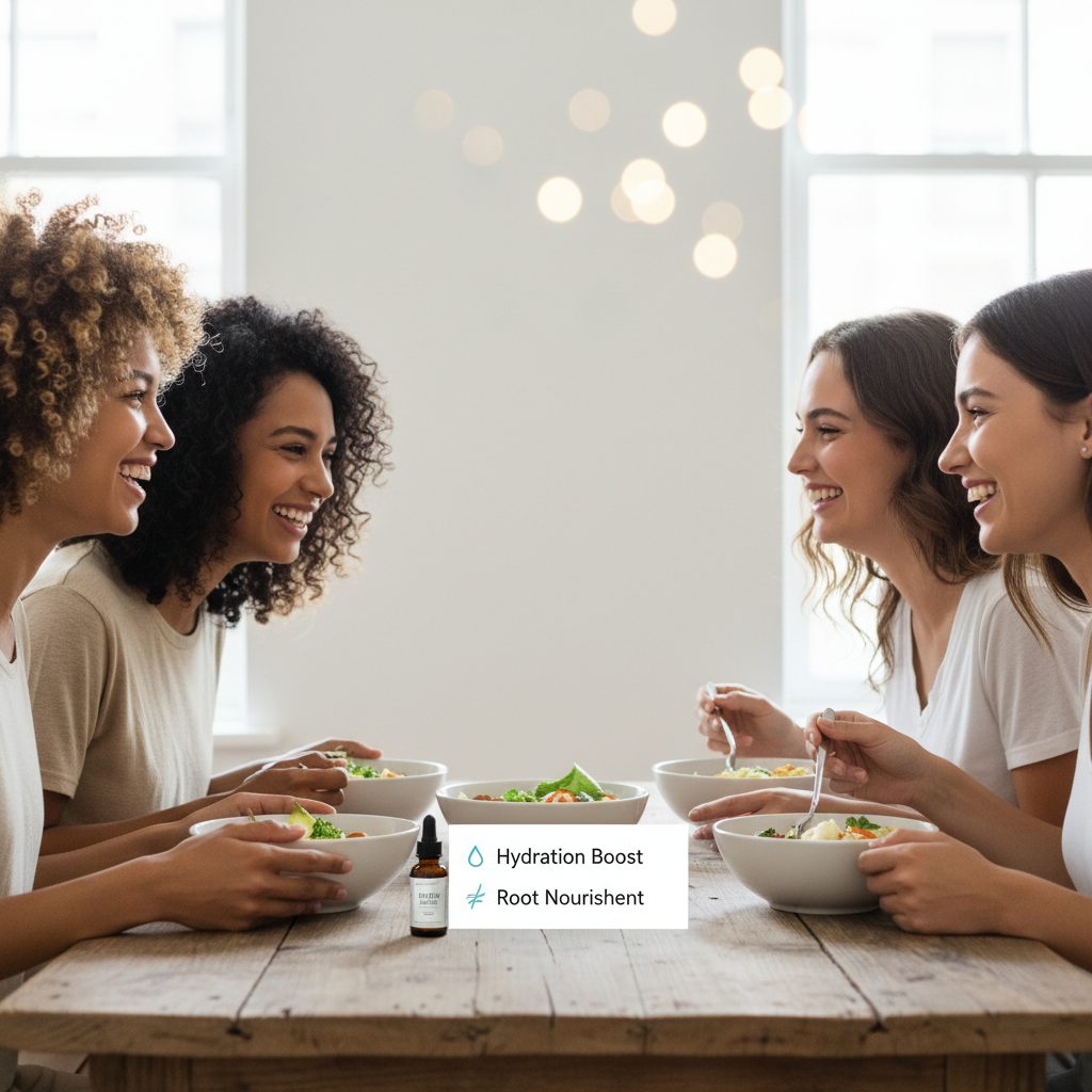 為主題〈夏天毛孔緊緻的有效方法〉生成『內文圖片』：4:3或1:1，資訊圖/步驟圖/成分圖，簡潔易讀，含2-4個重點標籤。